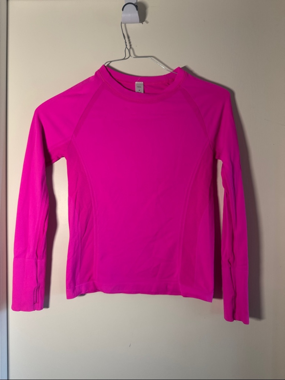 Women's Long Sleeve Performance Tee - Vivid Pink